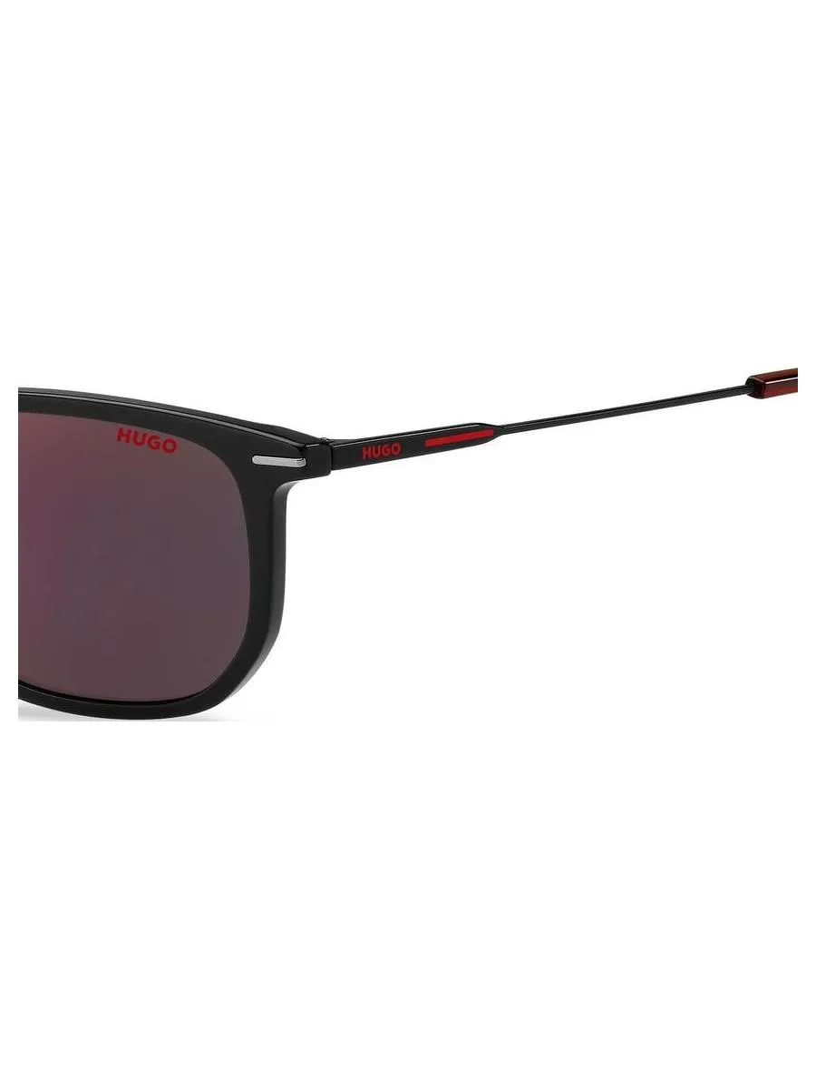 Солнцезащитные очки мужские Hugo HG 1204/S Black (20548580754AO) - фото 4