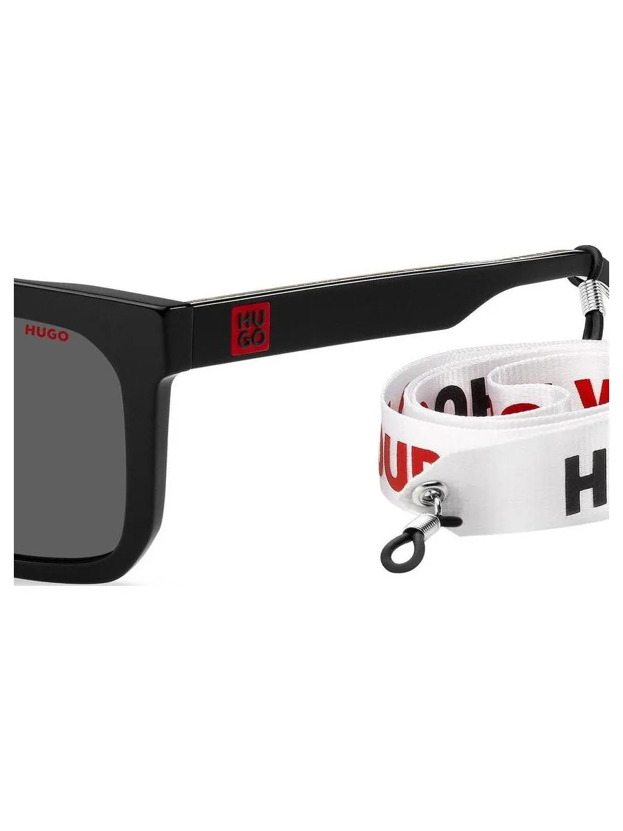 Солнцезащитные очки мужские Hugo HG 1218/S Black (20546080756IR) - фото 4