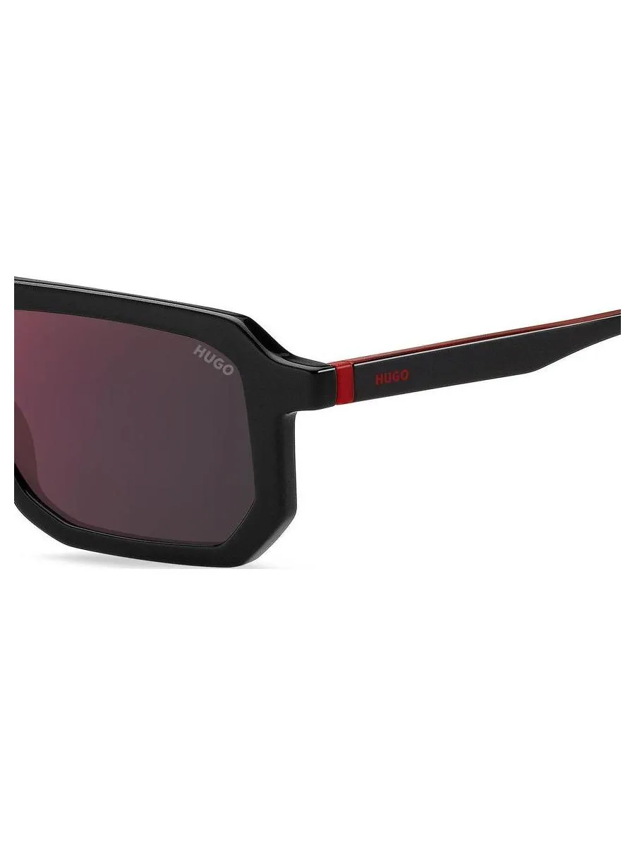 Солнцезащитные очки мужские Hugo HG 1312/S Black (20743880753AO) - фото 4