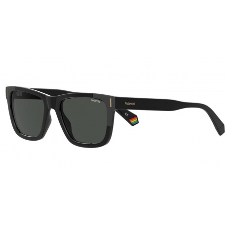Солнцезащитные очки унисекс PLD 6186/S BLACK PLD-20532780754M9 - фото 3