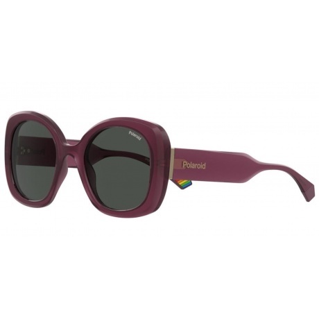 Солнцезащитные очки унисекс PLD 6190/S VIOLET PLD-205346B3V52M9 - фото 3