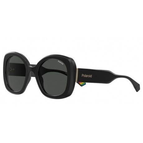 Солнцезащитные очки унисекс PLD 6190/S BLACK PLD-20534680752M9 - фото 3