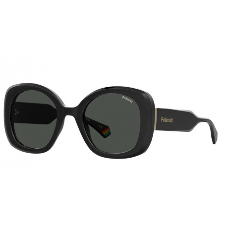 Солнцезащитные очки унисекс PLD 6190/S BLACK PLD-20534680752M9 - фото 2