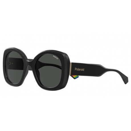 Солнцезащитные очки унисекс PLD 6190/S BLACK PLD-20534680752M9 - фото 3