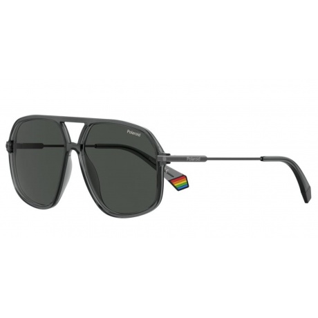 Солнцезащитные очки унисекс PLD 6182/S GREY PLD-205143KB759M9 - фото 3