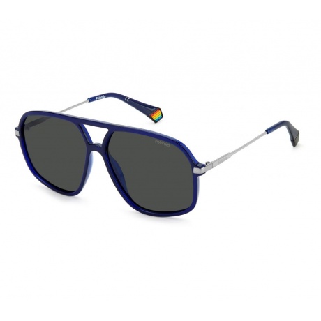 Солнцезащитные очки унисекс PLD 6182/S BLUE PLD-205143PJP59M9 - фото 1