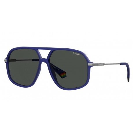 Солнцезащитные очки унисекс PLD 6182/S BLUE PLD-205143PJP59M9 - фото 2