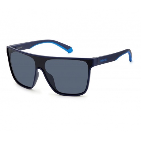 Солнцезащитные очки унисекс PLD 2130/S MTT BLUE PLD-200007FLL99C3 - фото 1