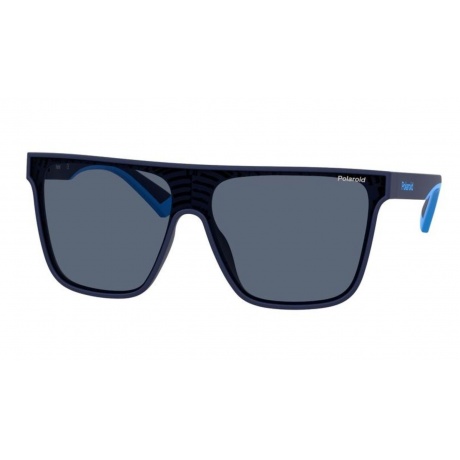 Солнцезащитные очки унисекс PLD 2130/S MTT BLUE PLD-200007FLL99C3 - фото 2