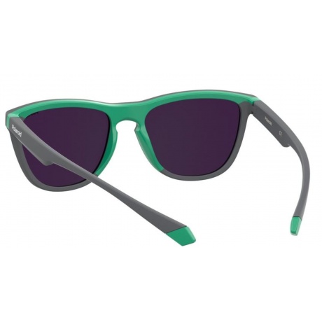 Солнцезащитные очки унисекс PLD 2133/S GRY GREEN PLD-2053403U5565Z - фото 6
