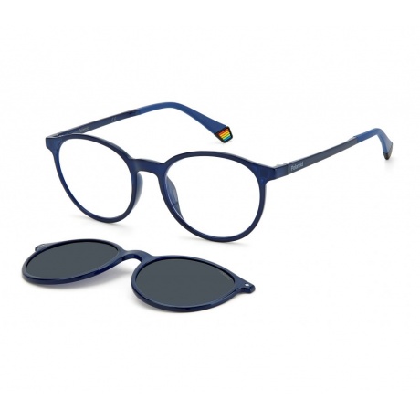 Солнцезащитные очки унисекс PLD 6137/CS BLU BLUET PLD-203515GEG52C3 - фото 1