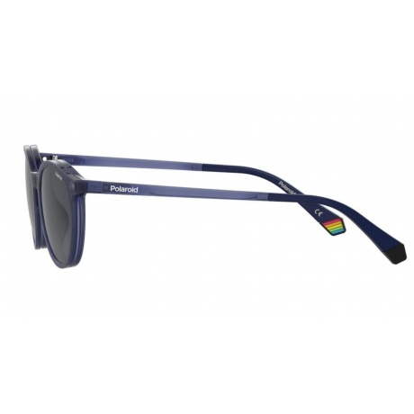 Солнцезащитные очки унисекс PLD 6137/CS BLU BLUET PLD-203515GEG52C3 - фото 4
