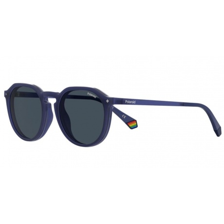 Солнцезащитные очки унисекс PLD 6165/CS BLUE PLD-204815PJP52C3 - фото 3