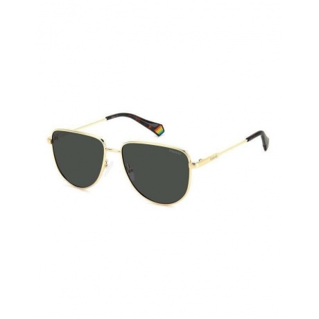 Солнцезащитные очки унисекс Polaroid PLD 6196/S/X GOLD PLD-205698J5G56M9 - фото 1