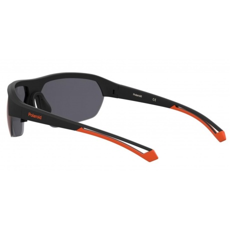 Солнцезащитные очки унисекс Polaroid PLD 7048/S BLCK ORNG PLD-2057268LZ66BG - фото 5