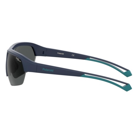 Солнцезащитные очки унисекс Polaroid PLD 7048/S BLUE AZUR PLD-205726ZX966E3 - фото 4