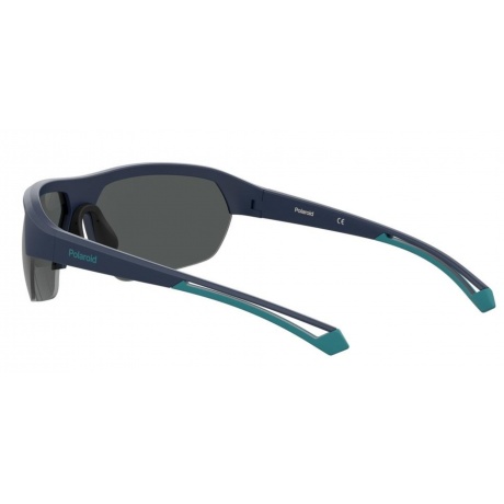 Солнцезащитные очки унисекс Polaroid PLD 7048/S BLUE AZUR PLD-205726ZX966E3 - фото 5