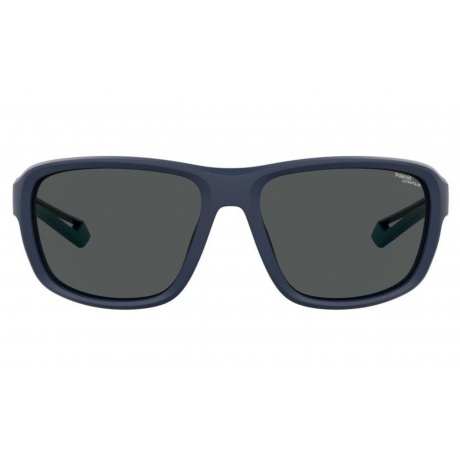 Солнцезащитные очки унисекс Polaroid PLD 7049/S BLUE AZUR PLD-205728ZX962E3 - фото 2
