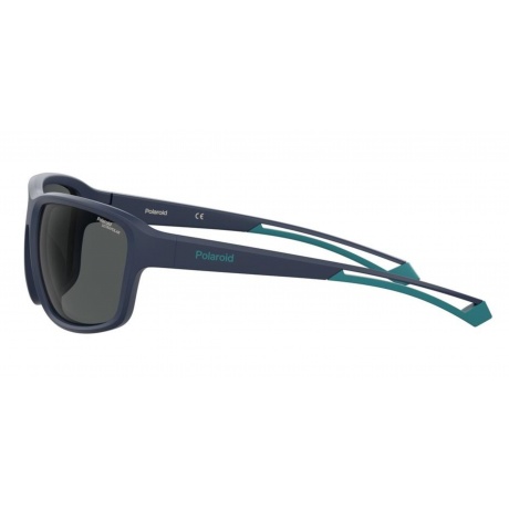 Солнцезащитные очки унисекс Polaroid PLD 7049/S BLUE AZUR PLD-205728ZX962E3 - фото 4