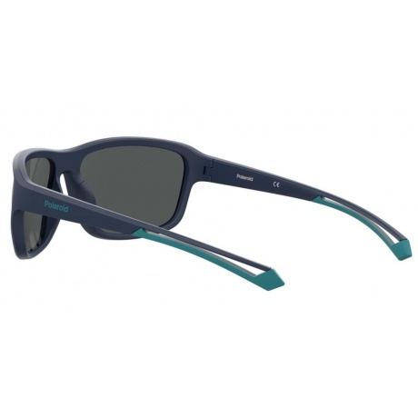Солнцезащитные очки унисекс Polaroid PLD 7049/S BLUE AZUR PLD-205728ZX962E3 - фото 5