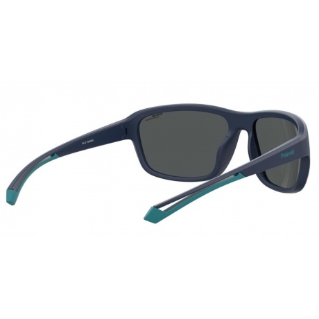 Солнцезащитные очки унисекс Polaroid PLD 7049/S BLUE AZUR PLD-205728ZX962E3 - фото 7