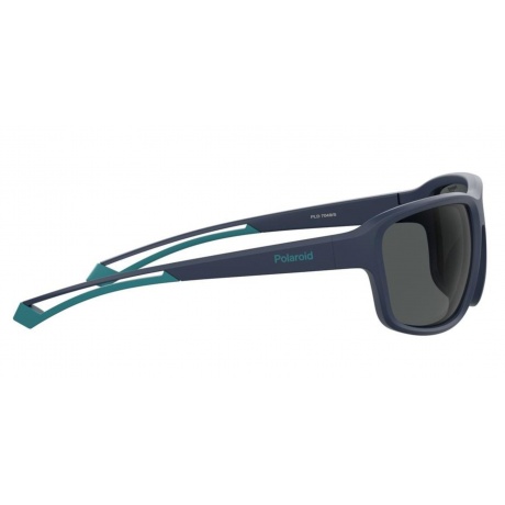Солнцезащитные очки унисекс Polaroid PLD 7049/S BLUE AZUR PLD-205728ZX962E3 - фото 8