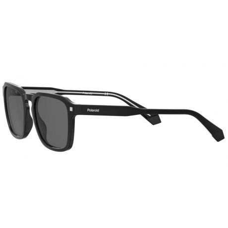 Солнцезащитные очки унисекс Polaroid PLD 4156/S/X BLACK PLD-20636580753M9 - фото 4