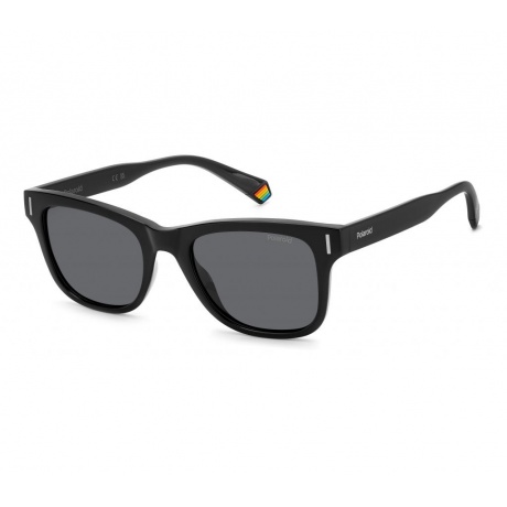 Солнцезащитные очки унисекс Polaroid PLD 6206/S BLACK PLD-20636780751M9 - фото 1