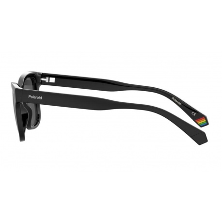 Солнцезащитные очки унисекс Polaroid PLD 6206/S BLACK PLD-20636780751M9 - фото 4