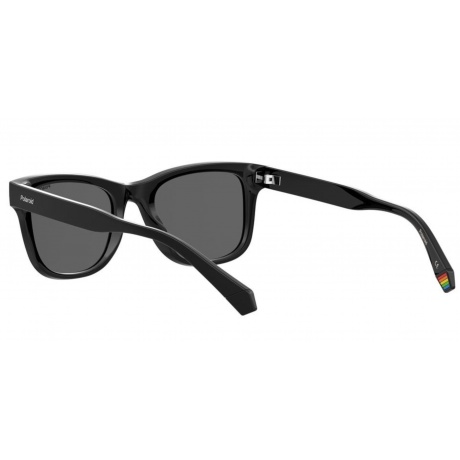 Солнцезащитные очки унисекс Polaroid PLD 6206/S BLACK PLD-20636780751M9 - фото 5
