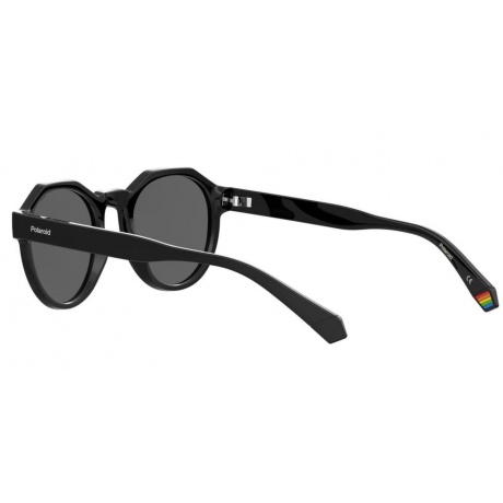 Солнцезащитные очки унисекс Polaroid PLD 6207/S BLACK PLD-20636880752M9 - фото 5
