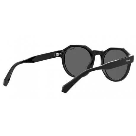 Солнцезащитные очки унисекс Polaroid PLD 6207/S BLACK PLD-20636880752M9 - фото 7