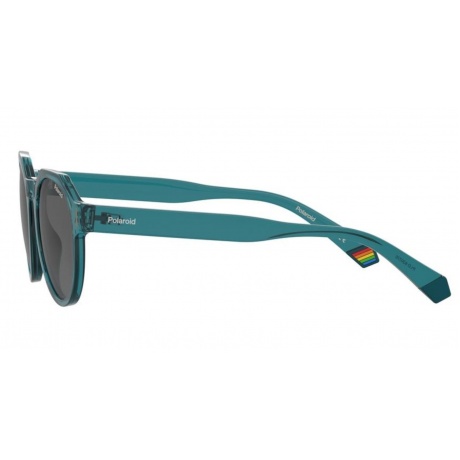 Солнцезащитные очки унисекс Polaroid PLD 6207/S TEAL PLD-206368ZI952M9 - фото 4