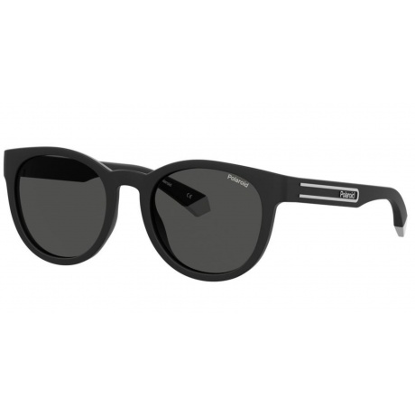 Солнцезащитные очки унисекс Polaroid PLD 2150/S BLACKGREY PLD-20645608A52M9 - фото 3