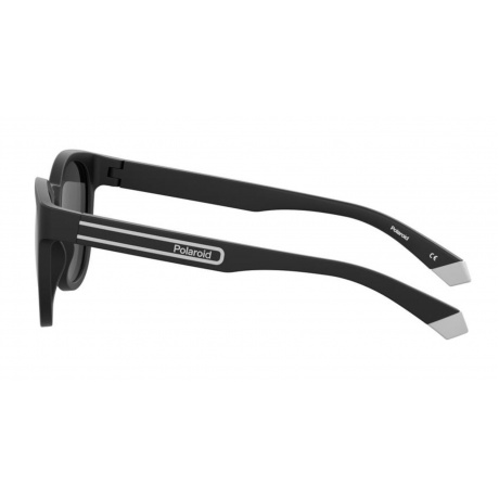 Солнцезащитные очки унисекс Polaroid PLD 2150/S BLACKGREY PLD-20645608A52M9 - фото 4