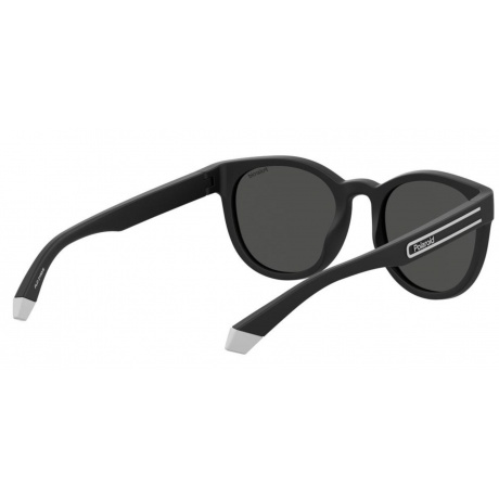 Солнцезащитные очки унисекс Polaroid PLD 2150/S BLACKGREY PLD-20645608A52M9 - фото 7
