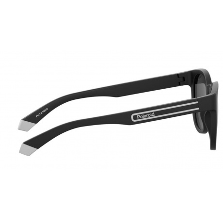 Солнцезащитные очки унисекс Polaroid PLD 2150/S BLACKGREY PLD-20645608A52M9 - фото 8