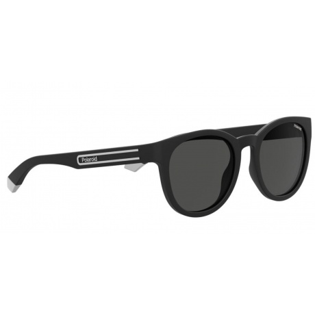 Солнцезащитные очки унисекс Polaroid PLD 2150/S BLACKGREY PLD-20645608A52M9 - фото 9
