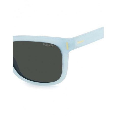 Солнцезащитные очки унисекс Polaroid PLD 6191/S AZURE PLD-205688MVU54M9 - фото 4