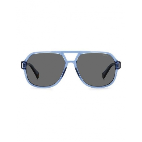 Солнцезащитные очки унисекс Polaroid PLD 6193/S BLUE PLD-205690PJP57M9 - фото 3