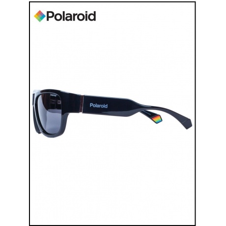 Солнцезащитные очки унисекс Polaroid PLD 6197/S BLACK PLD-20569180755M9 - фото 5