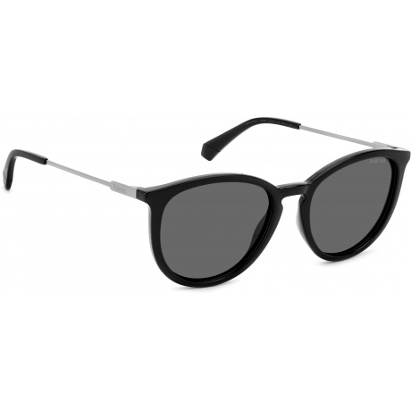 Солнцезащитные очки унисекс Polaroid PLD 4143/S/X BLACK PLD-20570180753M9 - фото 3