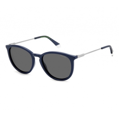 Солнцезащитные очки унисекс Polaroid PLD 4143/S/X BLUE PLD-205701PJP53M9 - фото 1