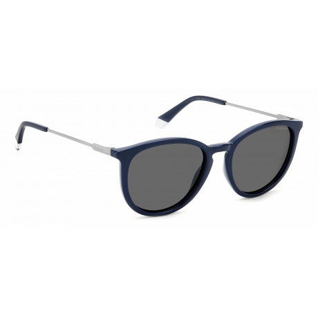 Солнцезащитные очки унисекс Polaroid PLD 4143/S/X BLUE PLD-205701PJP53M9 - фото 12
