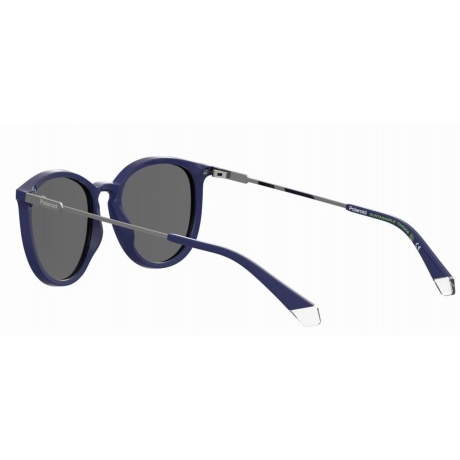 Солнцезащитные очки унисекс Polaroid PLD 4143/S/X BLUE PLD-205701PJP53M9 - фото 5