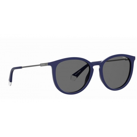 Солнцезащитные очки унисекс Polaroid PLD 4143/S/X BLUE PLD-205701PJP53M9 - фото 10