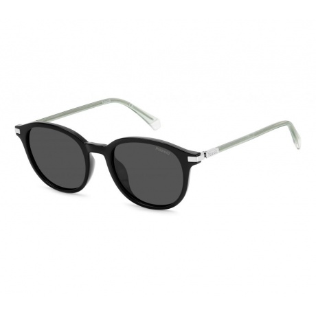 Солнцезащитные очки унисекс Polaroid PLD 4148/G/S/X BLACK PLD-20570780750M9 - фото 1