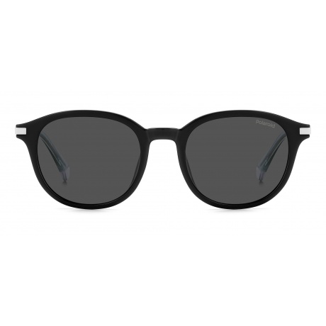 Солнцезащитные очки унисекс Polaroid PLD 4148/G/S/X BLACK PLD-20570780750M9 - фото 3
