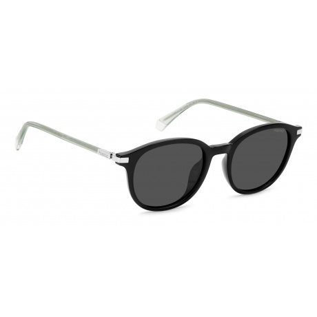 Солнцезащитные очки унисекс Polaroid PLD 4148/G/S/X BLACK PLD-20570780750M9 - фото 4