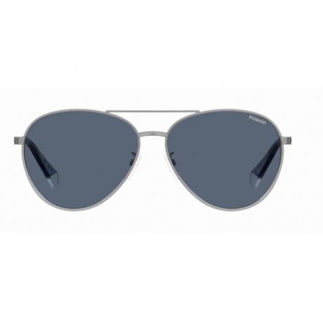 Солнцезащитные очки унисекс Polaroid PLD 4142/G/S/X RUTHENIUM PLD-2057106LB60C3 - фото 2